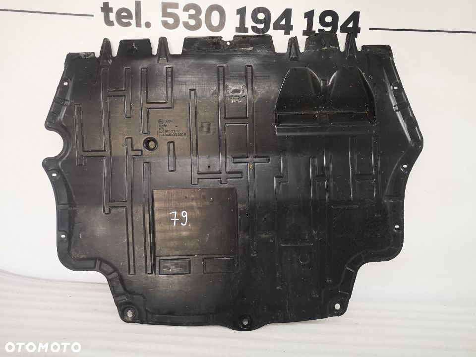 VW PASSAT B6 / B7 / CC PŁYTA POD SILNIK / OSŁONA PODWOZIA NR 3C0825237H NR AUKCJI OSŁ79 - 1