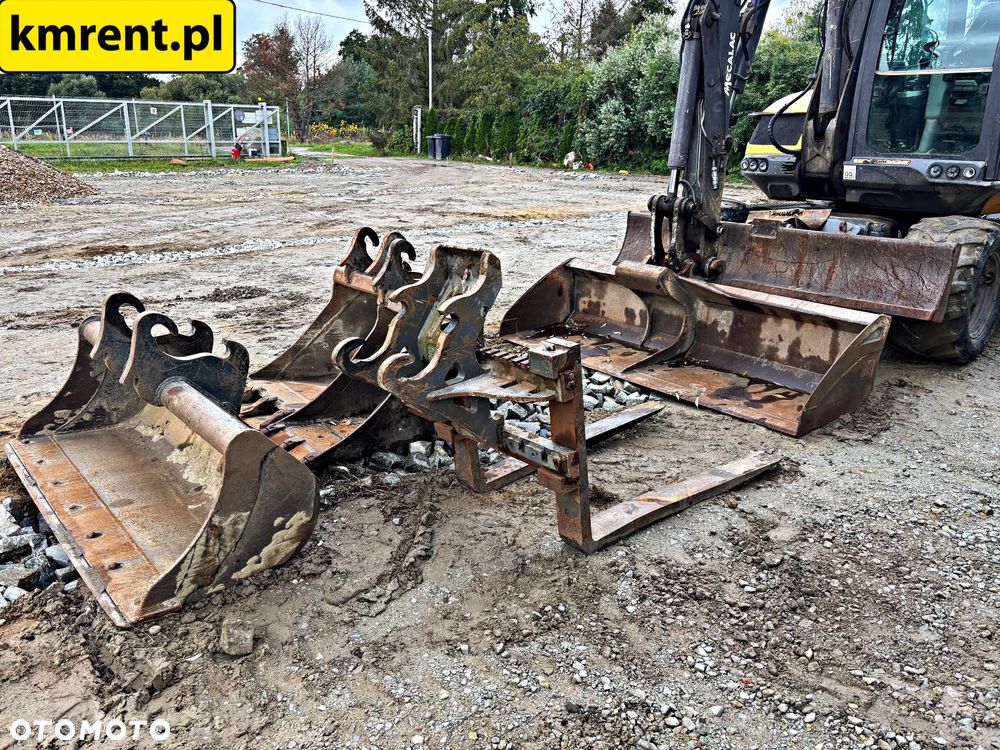 Mecalac 9 MWR KOPARKA KOŁOWA 2018R. MTH: 4086 | MECALAC 11 KOMATSU PW 98 TEREREX TW 95 110 WACKER NEUSON 100 YANMAR - 12
