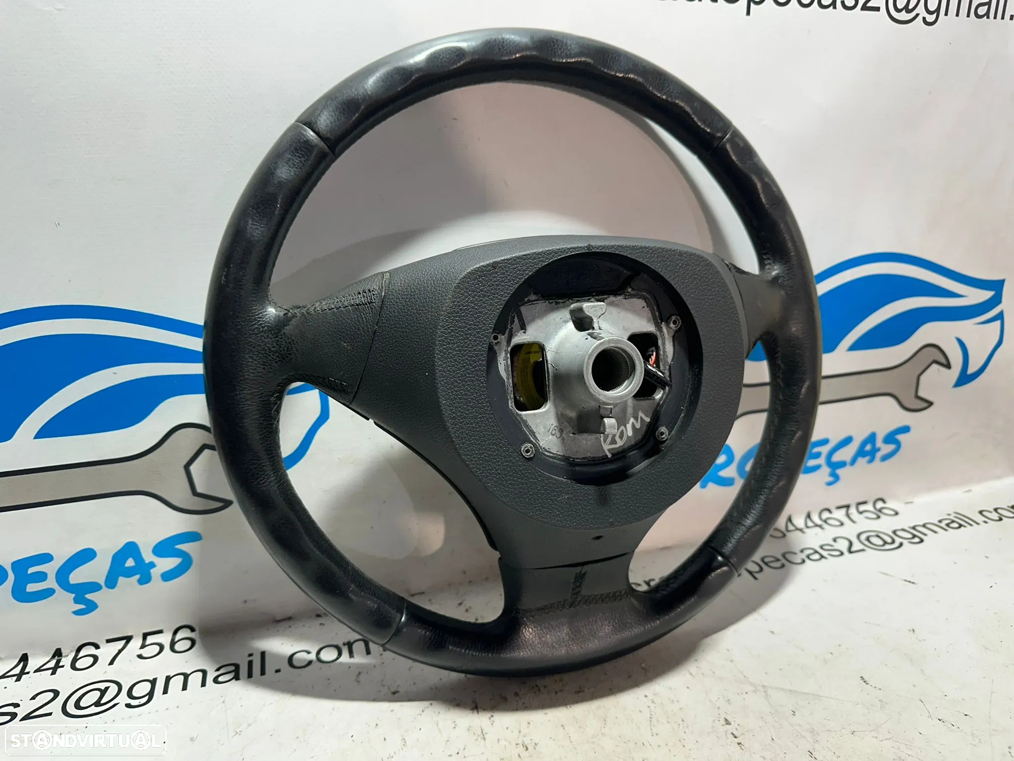Volante Original Multifunções Comandos Airbag BMW Serie 5 E60 Sedan E61 Touring 6078894 - 6