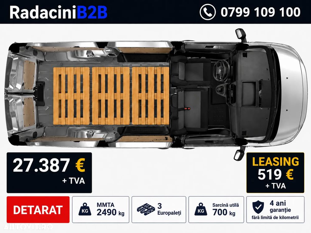 Fiat Scudo L3 1.5 HDi DETARAT la 2.490 kg - 10