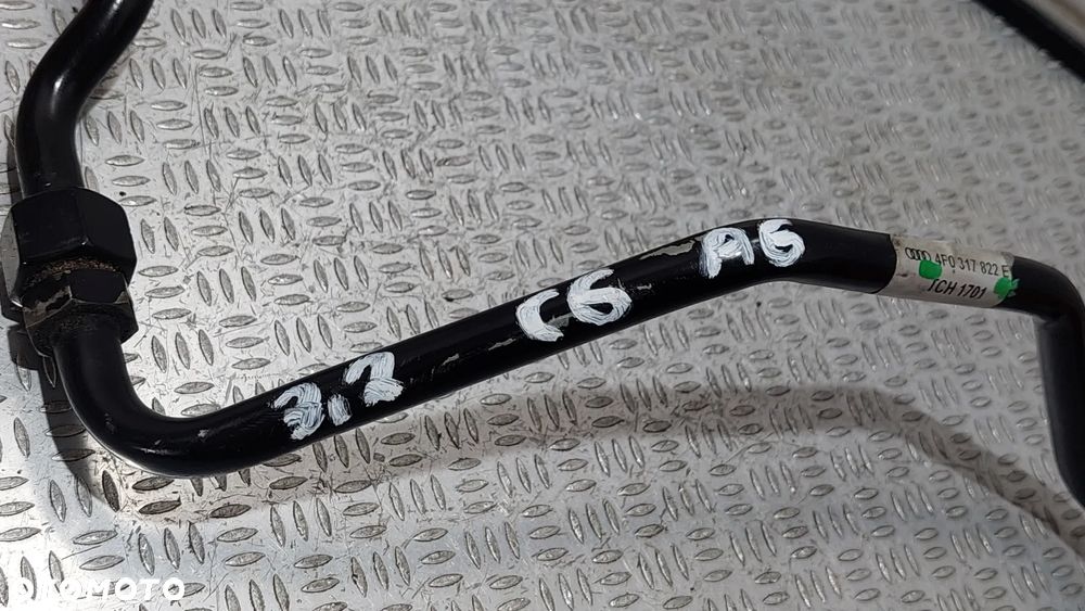 PRZEWÓD OLEJOWY SKRZYNI AUDI A6 C6 3,2 V6 FSI R2005 NR 4F0317822E - 3