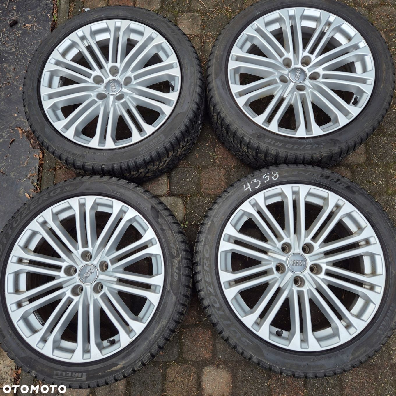 ZIMA KOŁA 18 AUDI A5 S4 A4 B8 B9 TT A6 C5 C6 245/40 R18 PIRELLI - 1