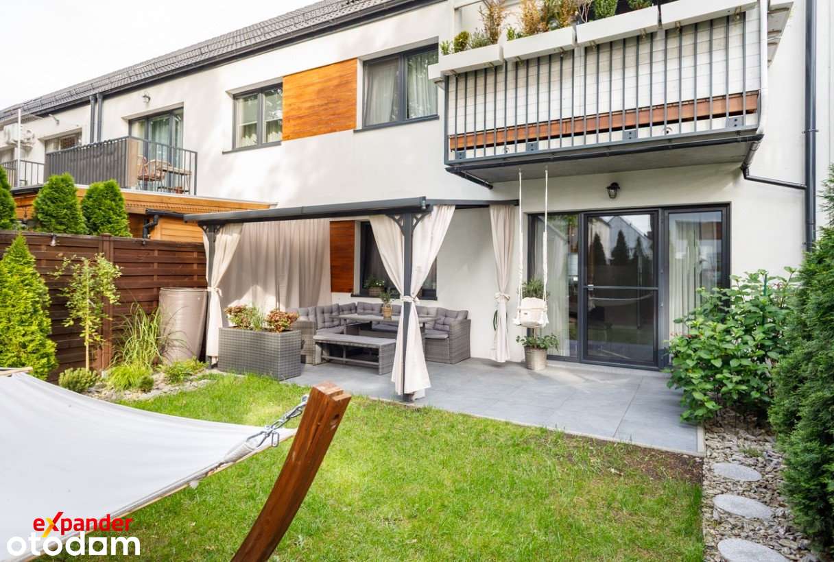 LUX - elegancko wykończone z 3 miejsca postojowe i WIELKI OGRÓD