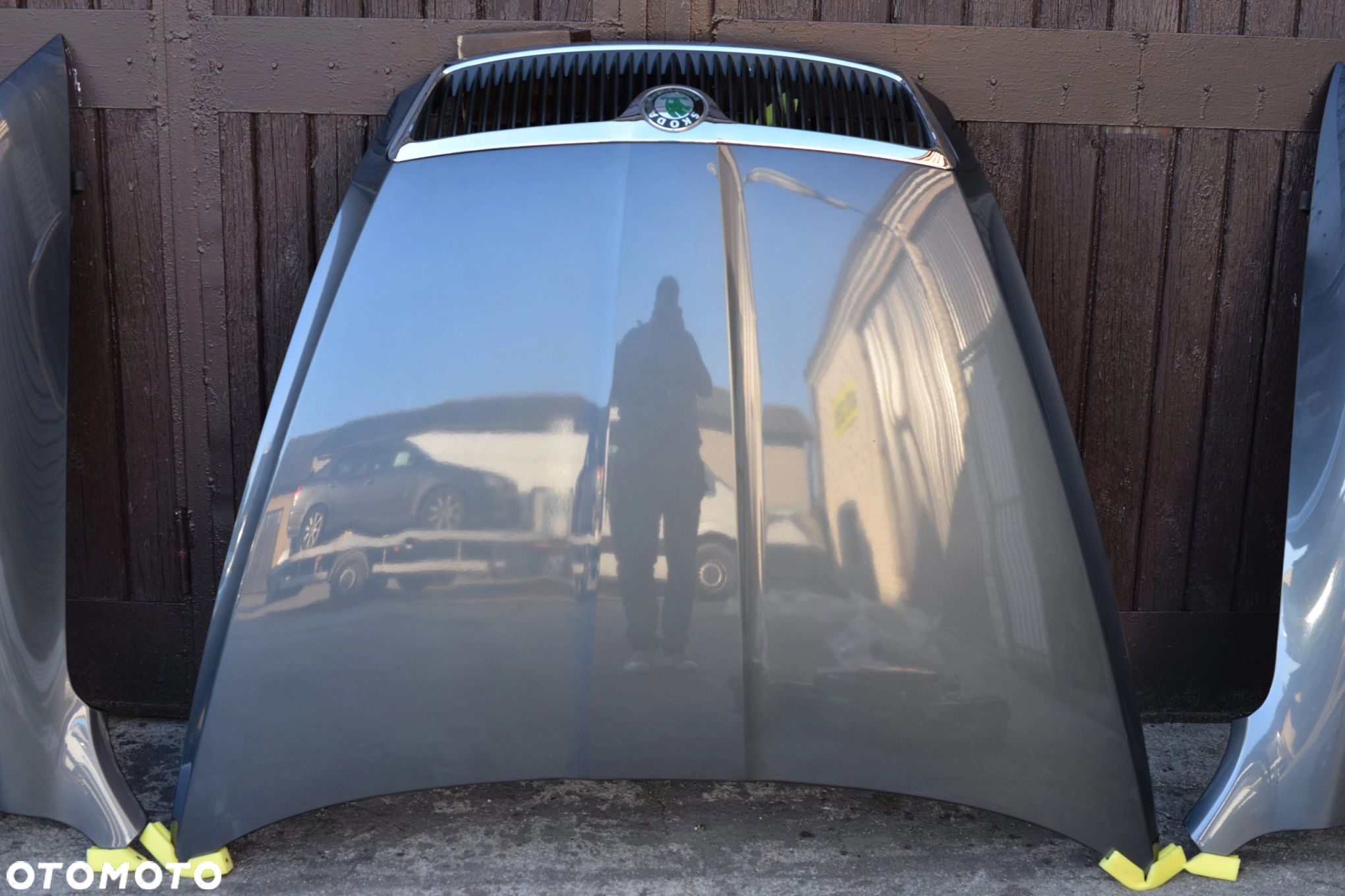 MASKA ZDERZAK GRILL BŁOTNIK LAMPA H7 XENON PAS BELKA SKODA OCTAVIA II 04-08 - 12