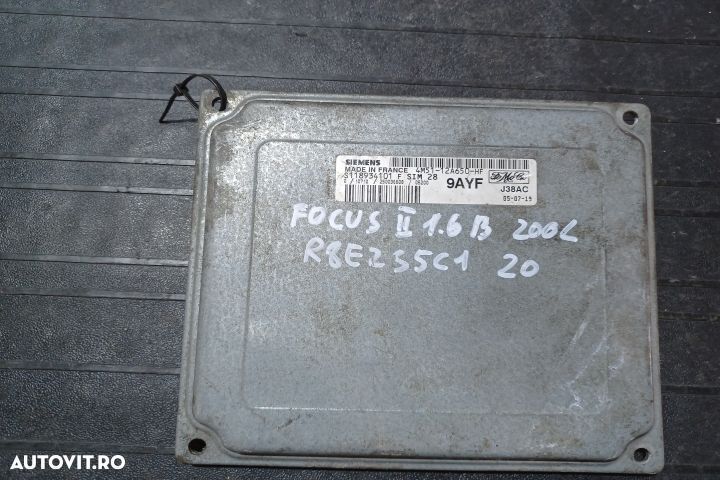 Calculator motor ECU S118934101  4M5112A650HF - 1.6 B S118934101  4M5 - 1