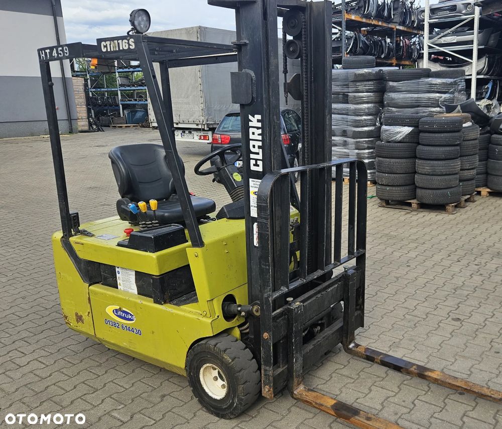 Wózek Widłowy Clark CTS16M Akumulatorowy Duplex 3.2m 1.6t - 1