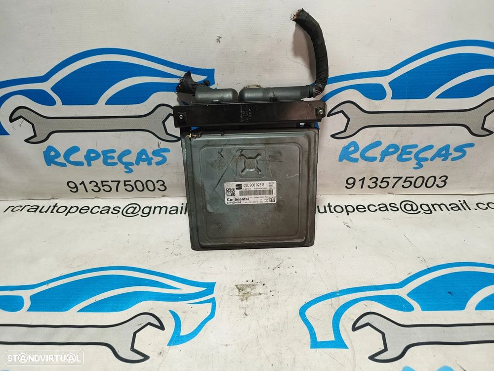 .CENTRALINA ECU MOTOR CONTINENTAL 5WP42844 AA 03L906023S SEAT IBIZA IV 6J 6JP5 1.6 TDI 90CV CAYB - 3