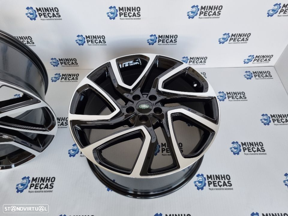 Jantes Range Rover Sport em 20 Black Polish - 7