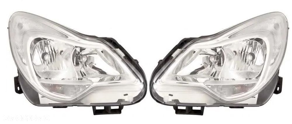 Opel Corsa D 11-14 Reflektor Przedni Lampa Przednia NOWY - 1