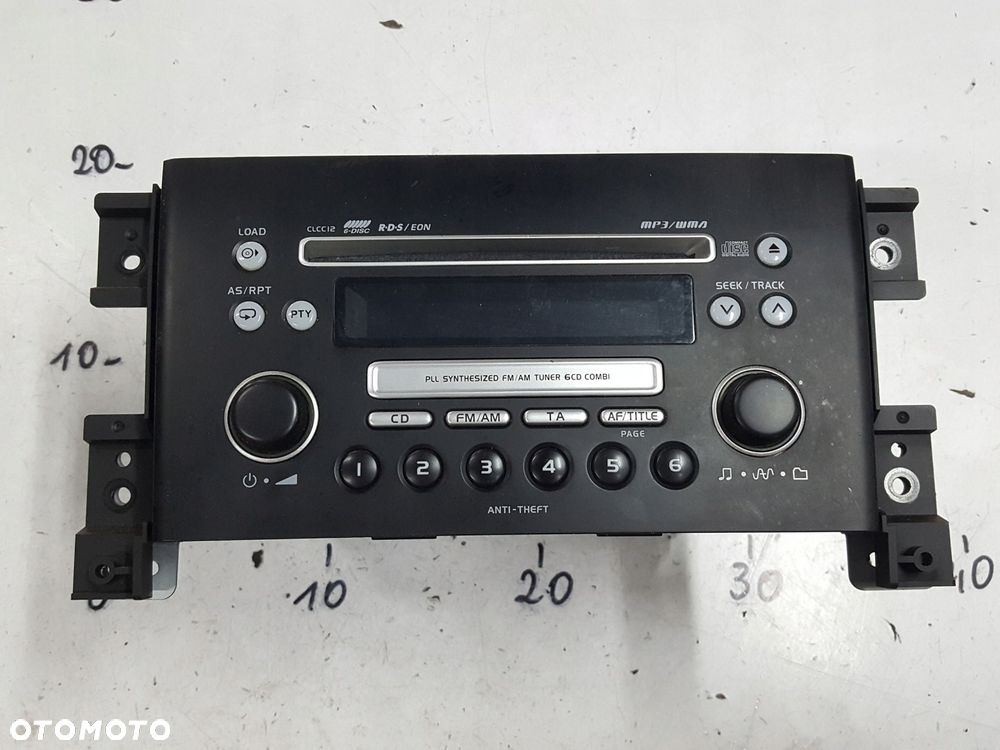 SUZUKI GRAND VITARA II LIFT 08-14r RADIO CD RADIOODTWARZACZ - 1