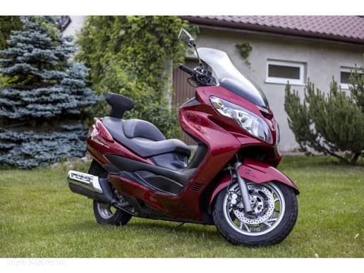 SUZUKI BURGMAN 400 K7 K8 K9 reflektor lampa czasza owiewka wypełnienie licznik błotnik kierownica lusterko manetka felga tarcza zacisk pompa zawieszenie silnik moduł regulator zbiornik siedzenie set podnóżek stelaż stopka chłodnica tłumik - 2
