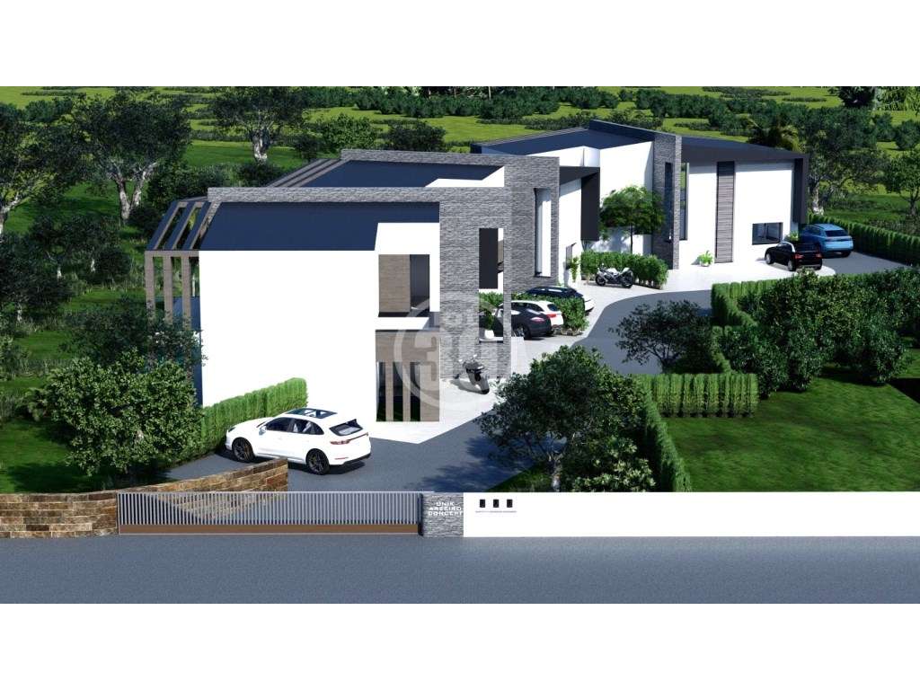 Lote com projeto aprovado - 3 moradias com piscina (Almancil / Loulé) - Grande imagem: 3/18