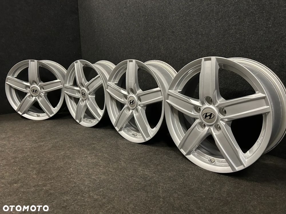 Alufelgi Hyundai i30, ix 35, KIA Soul, Kia Ceed 16 cali 5x114,3 4szt. ładne z czujnikami! - 1