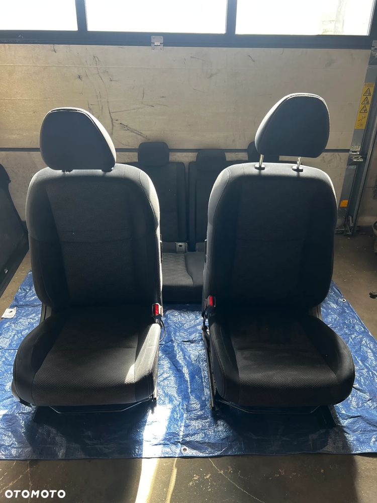 KOMPLET FOTELI NISSAN QASHQAI J11 ŁADNE - 1
