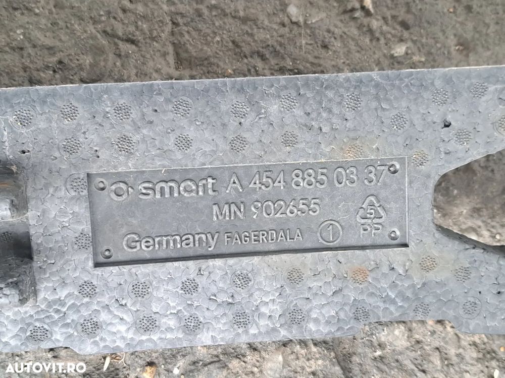 Absorbant impact bara fata Original Smart Forfour W454 2004-2006 - 4