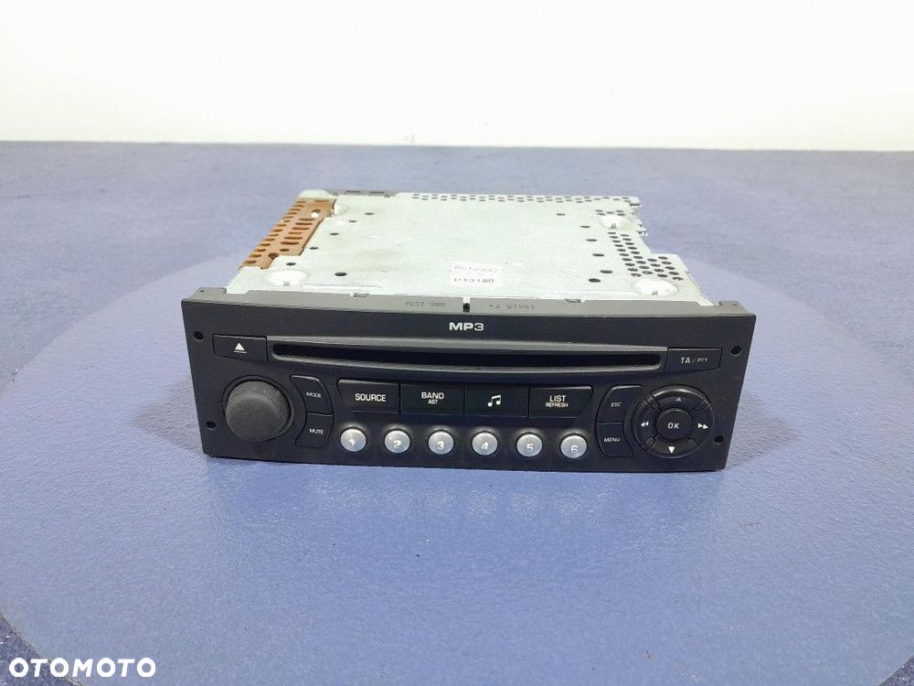 CITROEN C4 PICASSO I RADIO CD FABRYCZNE 96645891 - 1