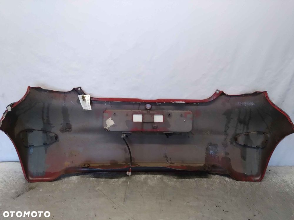 ^ ZDERZAK TYŁ TYLNY TOYOTA AYGO I 1 3P0 CZERWONY - 7