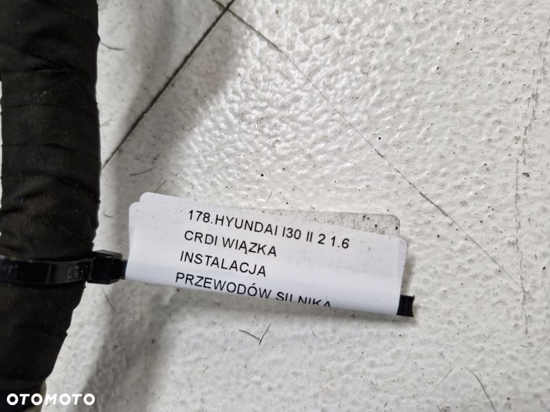 HYUNDAI I30 2 II 1.6 CRDI WIĄZKA INSTALACJA PRZEWODÓW SILNIKA 91440-A6260 - 7