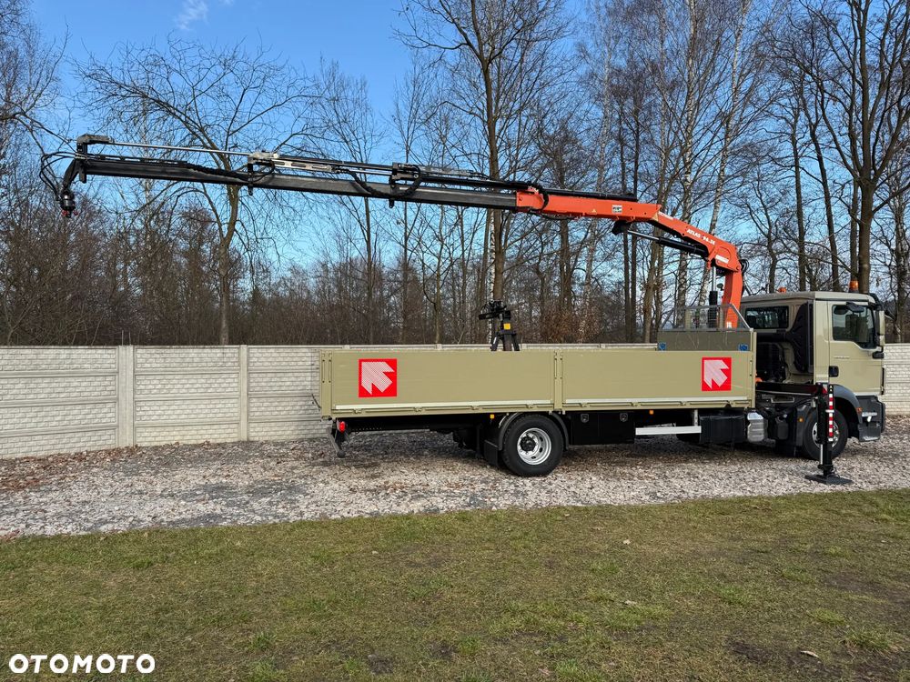MAN TGS TGL * 4x2* *TGM 15.250 + DŻWIG KRAN HDS ATLAS 96.3E  WYSÓW 10,2m* Kran* Sterowanie Radiowe* ROTATOR* Widły do PALET* + Skrzynia 6.5m* 111000km - JAK NOWY* z NIEMIEC - 31