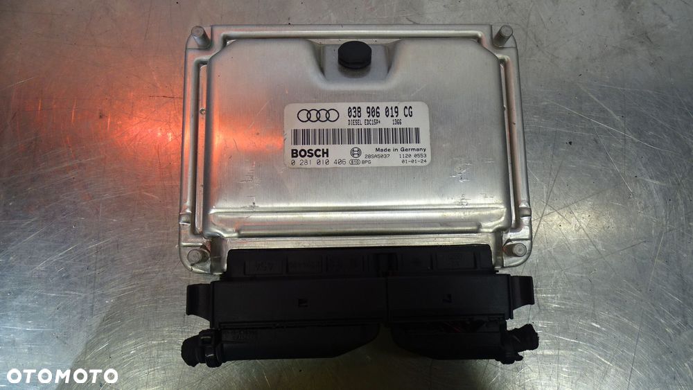 KOMPUTER SILNIKA AUDI A4 B6 1.9TDI 038906019CG - 1