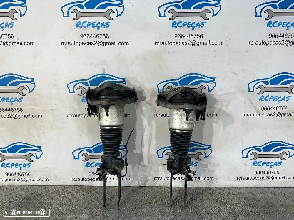 Conjunto Amortecedores Suspensão Frente Frontal Tras Traseiro VW Volkswagen Touareg 7L6412021T 7L6412022T 7L6512022E 7L6512021AG - 8
