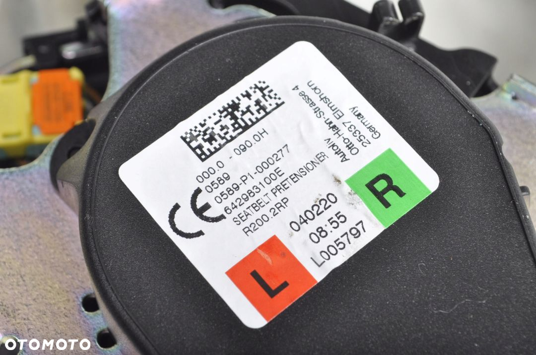 VOLVO V60 II S60 PAS BEZP LEWY TYLNY 642983100E - 5