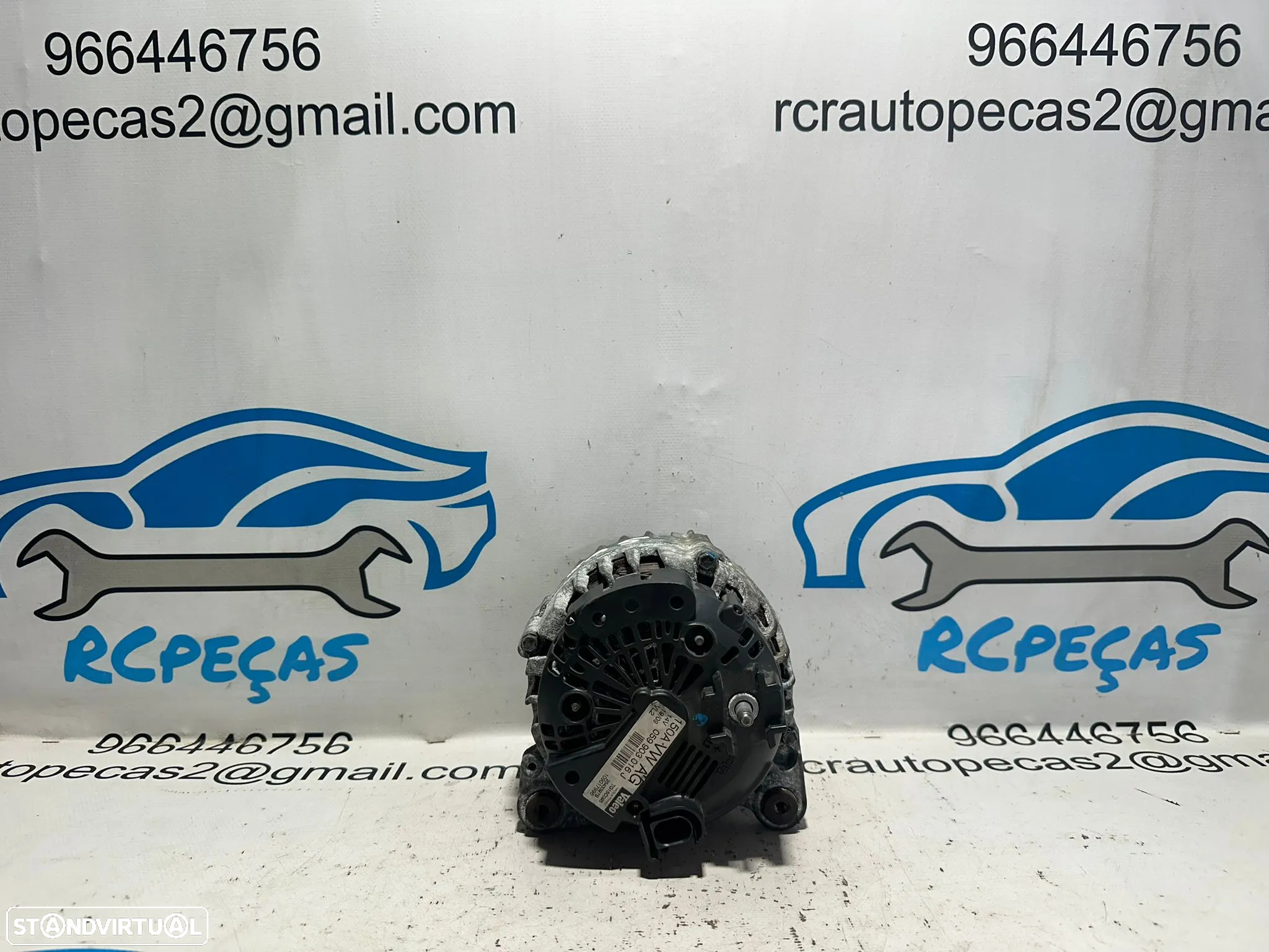.Alternador Original 059 903 016 J Valeo CAS 3.0TDI VAG Volkswagen Audi - 6