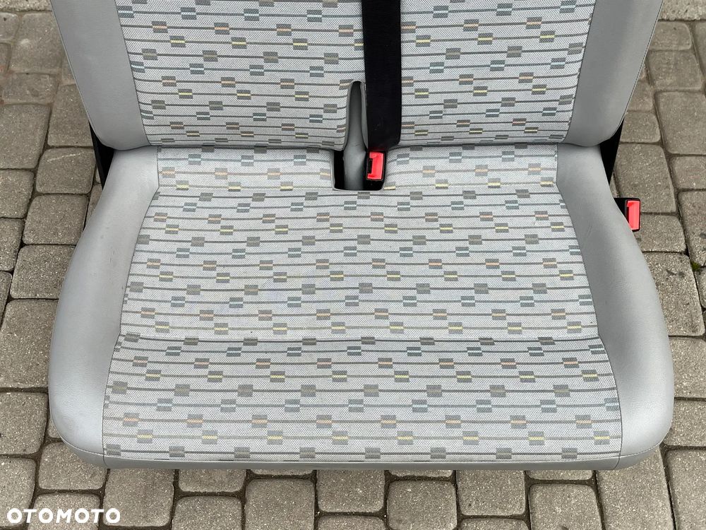 FOTEL DWÓJKA PALACE PLACE PRAWY PRZEDNI PRZÓD KANAPA VW T5 LIFT CARAVELLE DOKA MULTIVAN TRANSPORTEREU - 3