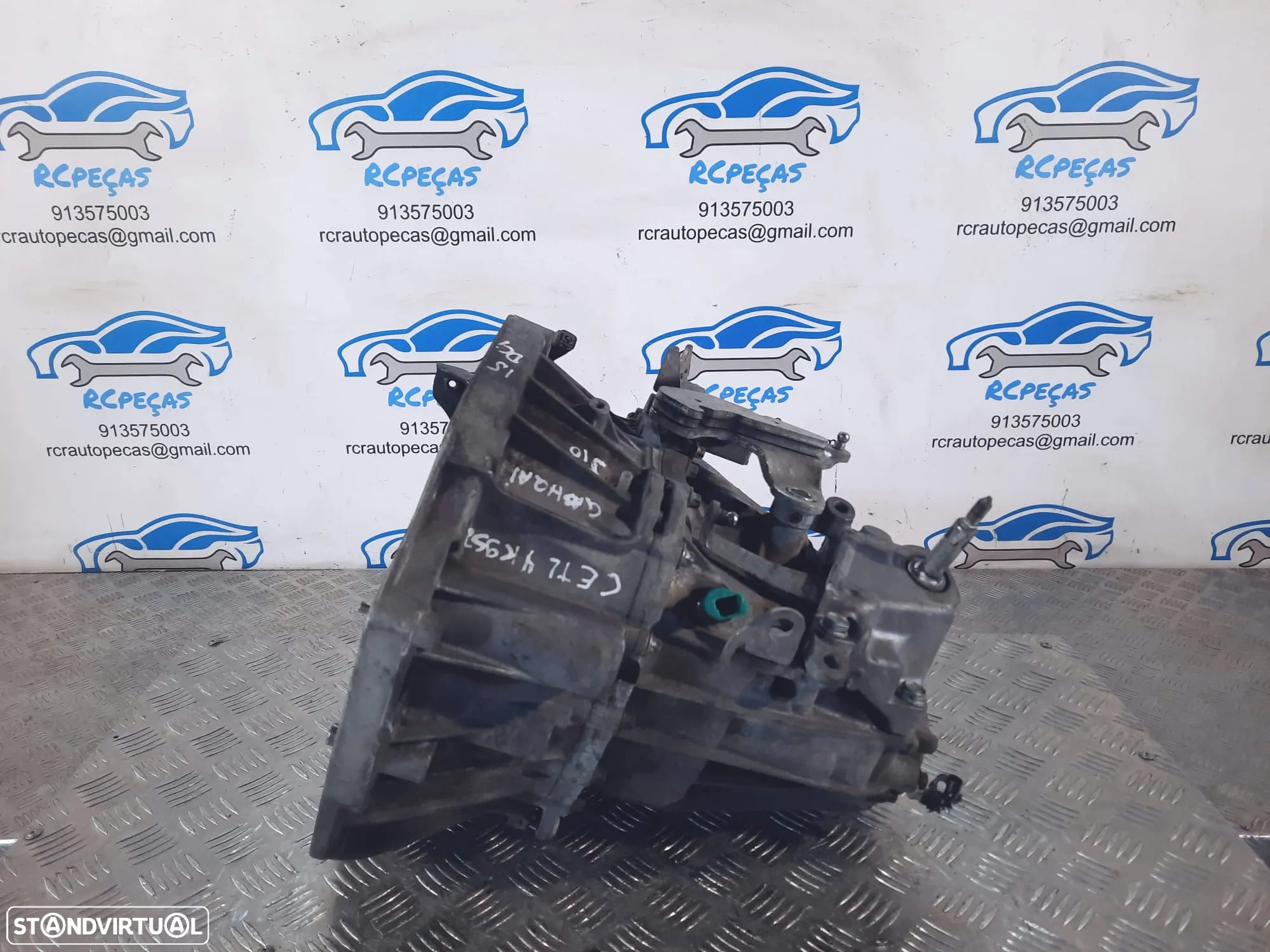 CAIXA VELOCIDADES MANUAL NISSAN QASHQAI J10 1.5 DCI 8V 106CV K9KH282 CVJ10 CETL-4K952 TL4 K952 QASHQAI +2 NJ10 MEGANE III 3 MK3 - 2