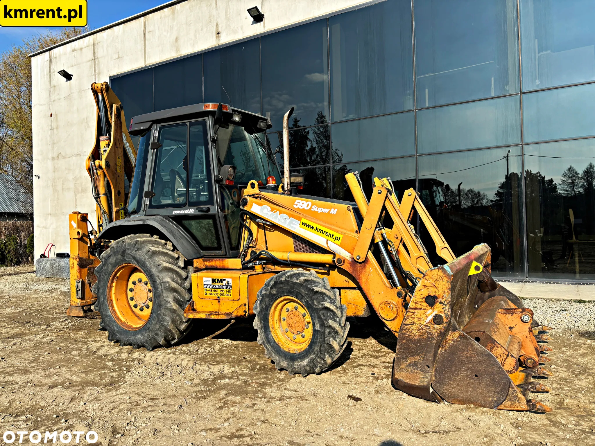 Case 590 MSP KOPARKO-ŁADOWARKA 2003R. | 580 JCB 3CX CAT 428 432 - 4