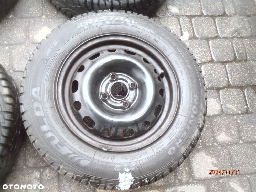 opona opony zima fulda 185/70/14 monter kristal - 2