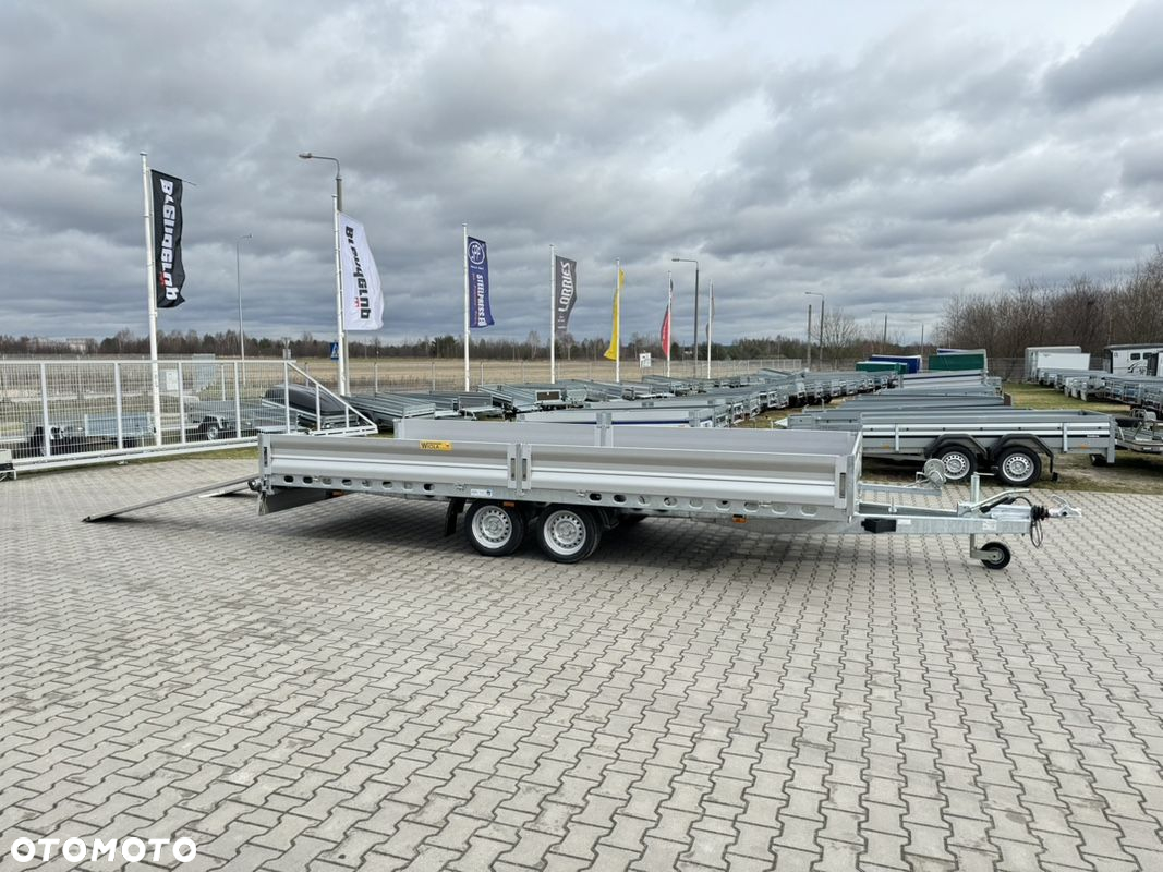 Wiola Multitrailer 3.5S | 500 x 210 cm | najazdy aluminiowe | burty aluminiowe - 37