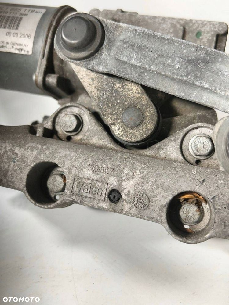 Audi Q7 4L 2009 4L1 955 119 Mechanizm wycieraczek szyby przedniej EU - 3