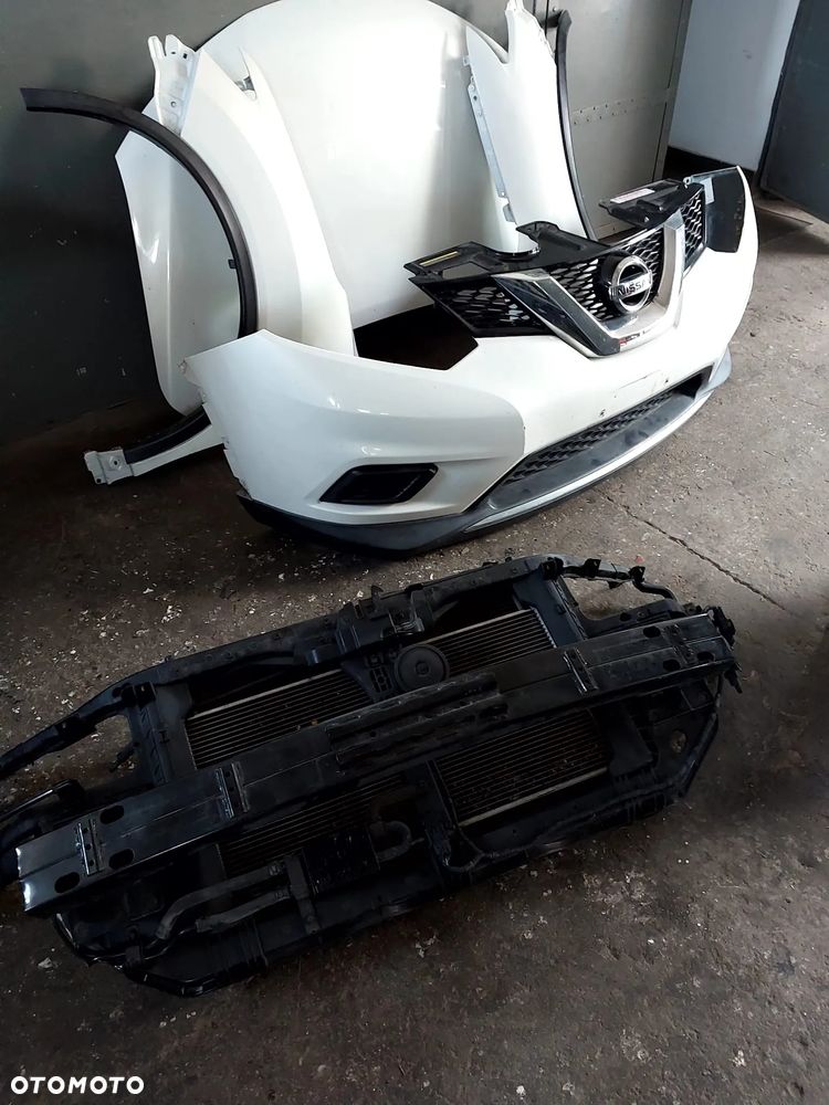 Nissan regue maska blotniki zderzak pas chlodnice kompletny przod - 5