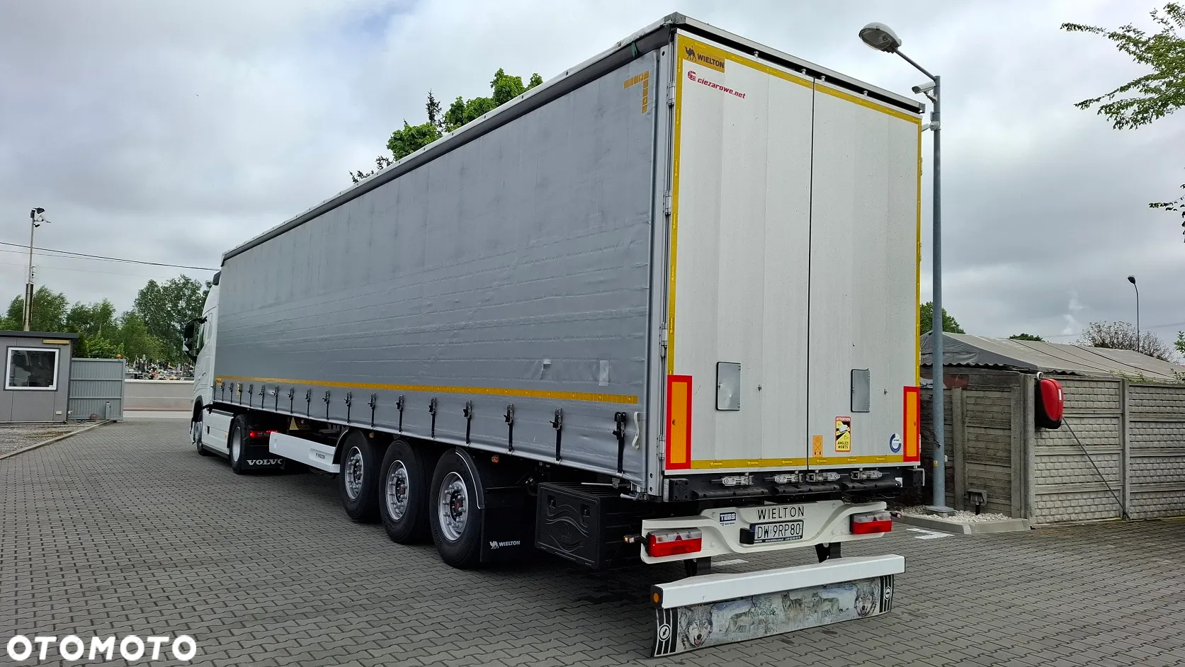 Wielton NS3K / STANDARD / OŚ PODNOSZONA / PLANDEKA ANTYWŁAMANIOWA / - 2