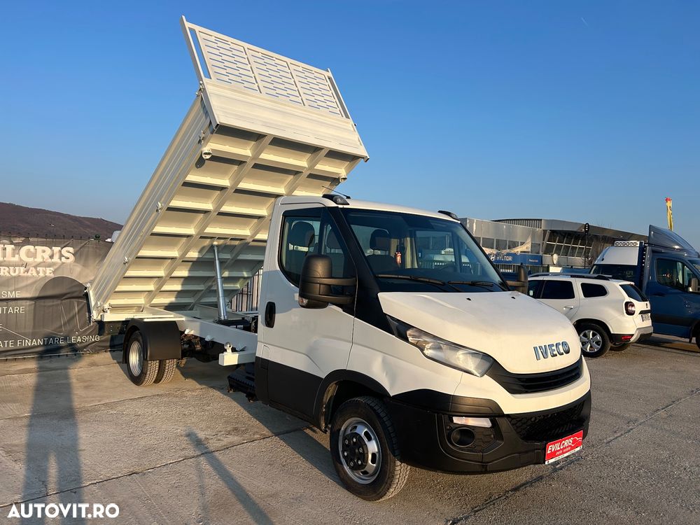 Iveco Daily 3.0 D BASCULABIL 3 PARTI Bena 4.2 m - 12