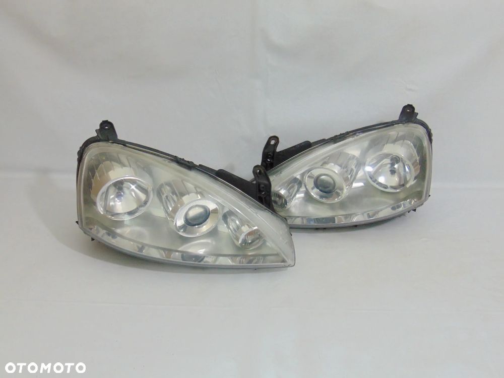 ORYGINAŁ lampa przednia przód lewa prawa Opel Corsa C FL lift 03-06r - 1