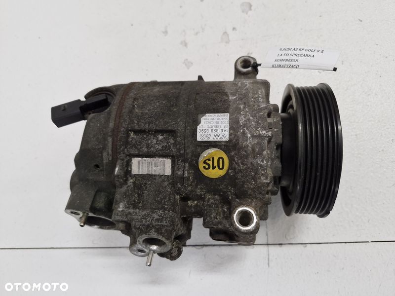 AUDI A3 8P GOLF V 5 1.4 TSI SPRĘŻARKA KOMPRESOR KLIMATYZACJI 1K0820859C - 2