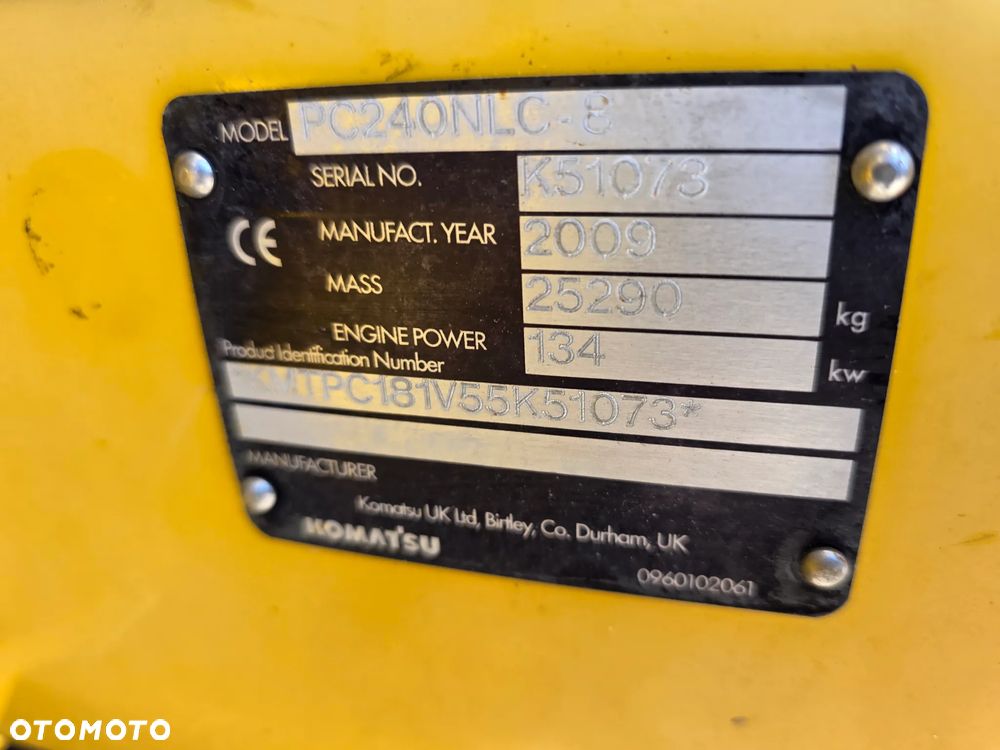 Komatsu PC 240 NLC-8 3 Razy Łamane Ramie Dłuższy Still - 19