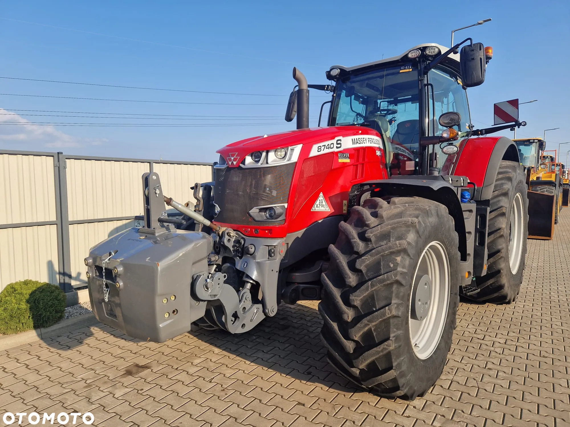Massey Ferguson 8740S DYNA-VT * 2021r. * 6 637 mth * pełen serwis MF * - 35