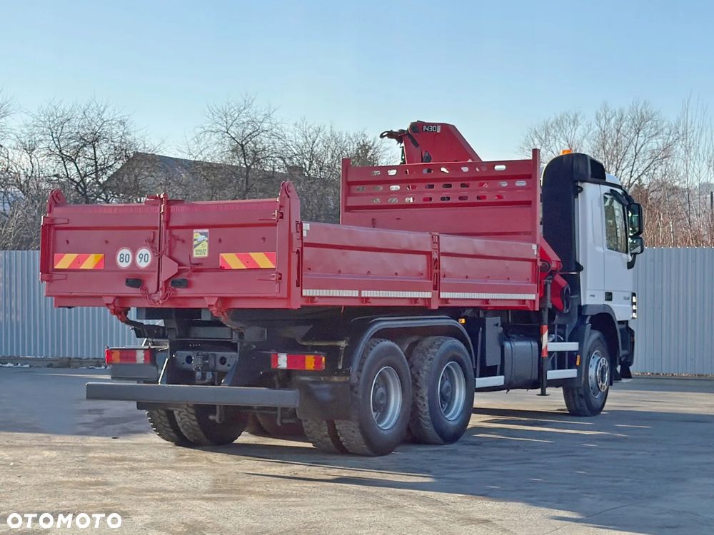 Mercedes-Benz ACTROS 2636 * HMF 1430 K2 + PILOT + BORDMATIC * STAN BDB - 7
