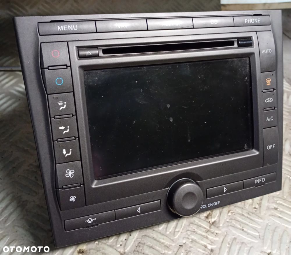 RADIO CD NAWIGACJA FORD MONDEO MK3 NR. 5S7T-18B988-AF KOD PIN - 2