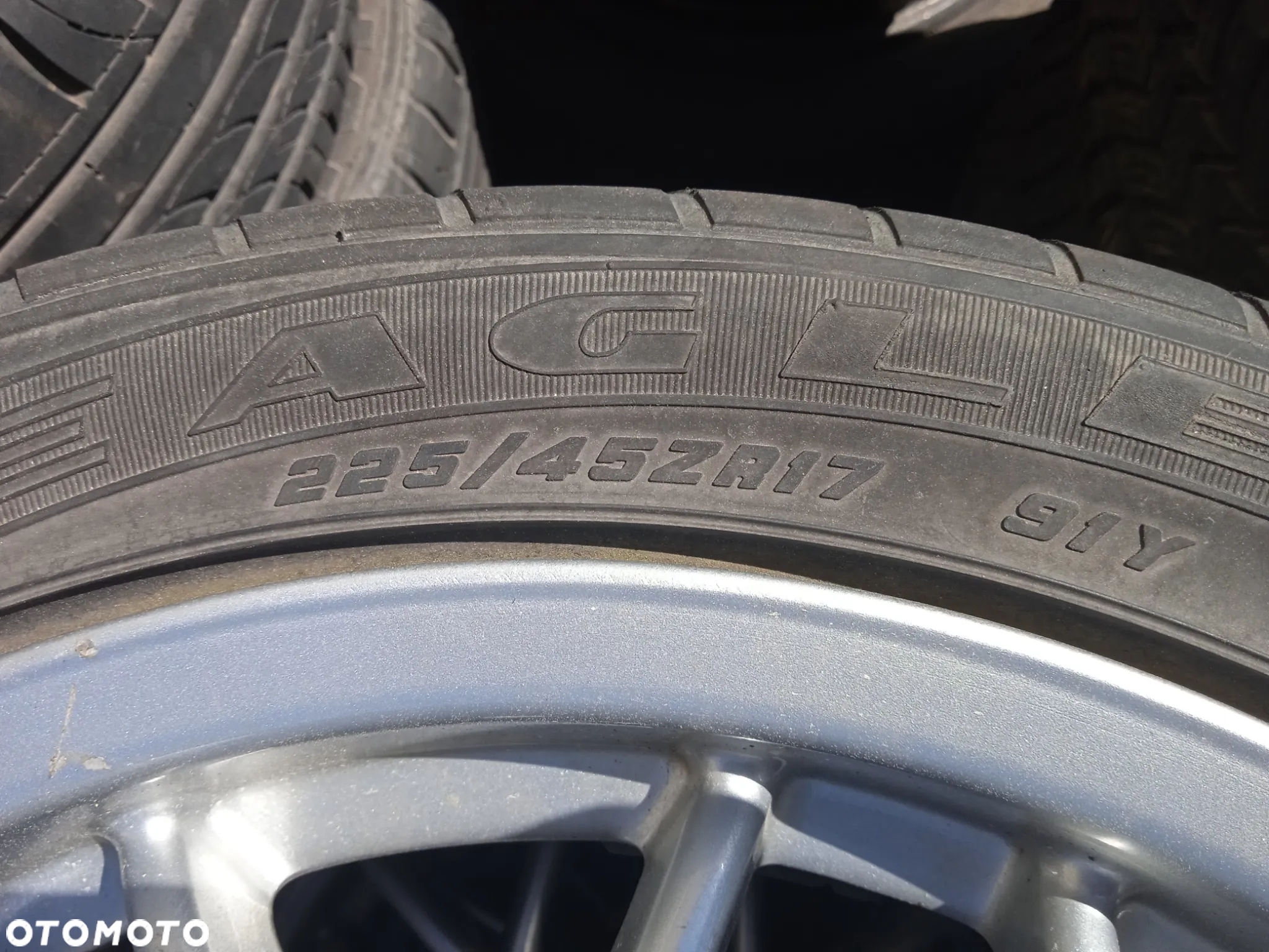 Alufelgi 17" Volvo Alutec  Et32 Evo 7 7.5Jx17H2 225/45ZR17 - 3