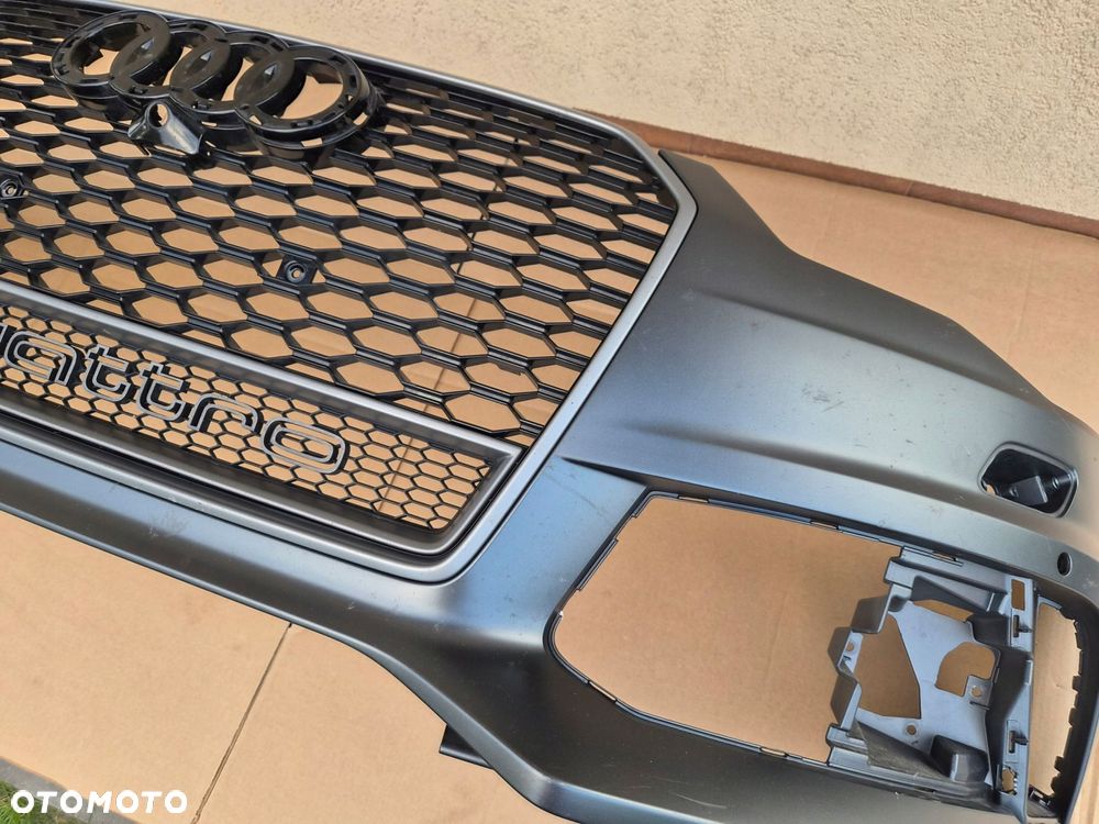 zderzak przód audi rs6 c7 lift spryski pdc oryginał - 6