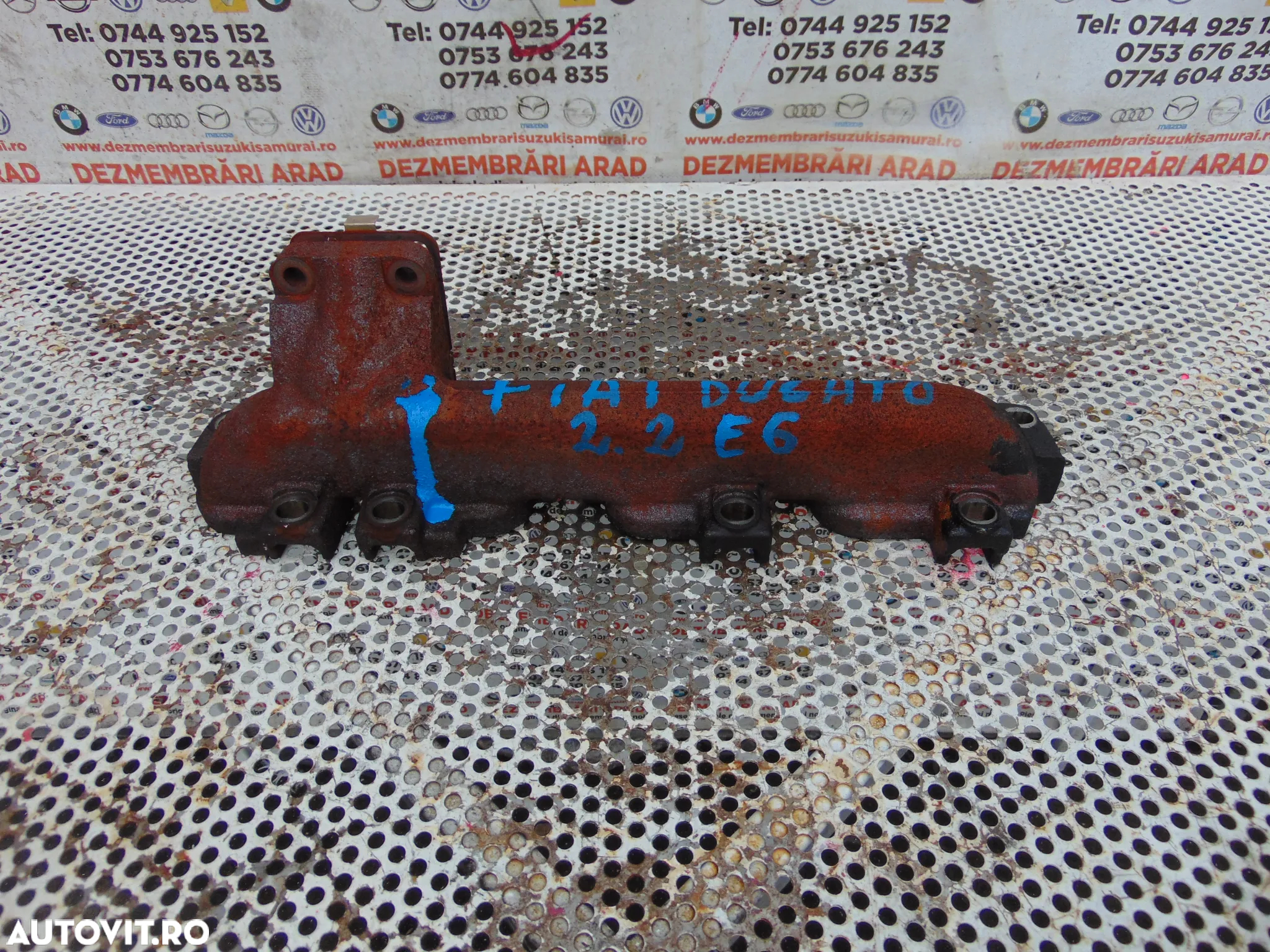 Galerie evacuare Fiat Ducato 2.2 euro 6 cod 46351350 - 2