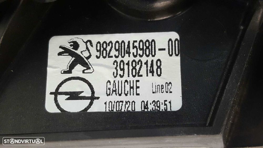 ELEVADOR TRASEIRO ESQUERDO PEUGEOT 208 (P21E) 208 II (UJ) ALLURE - 8