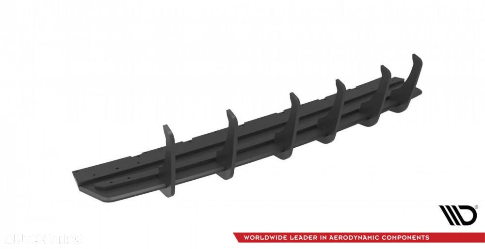 Prelungire Difuzor Bara Spate compatibila cu Audi Q7 4M S-Line Maxton Design - 4