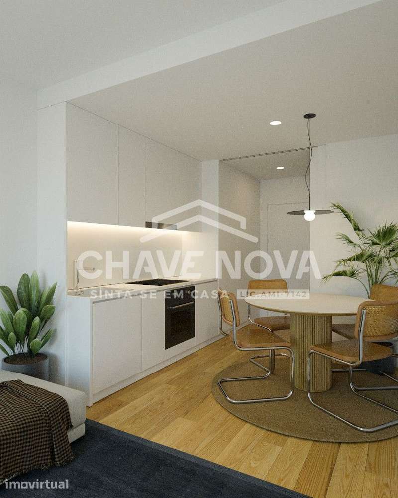 T0 Novo c/ Varanda em Pedouços, Maia - Grande imagem: 4/8