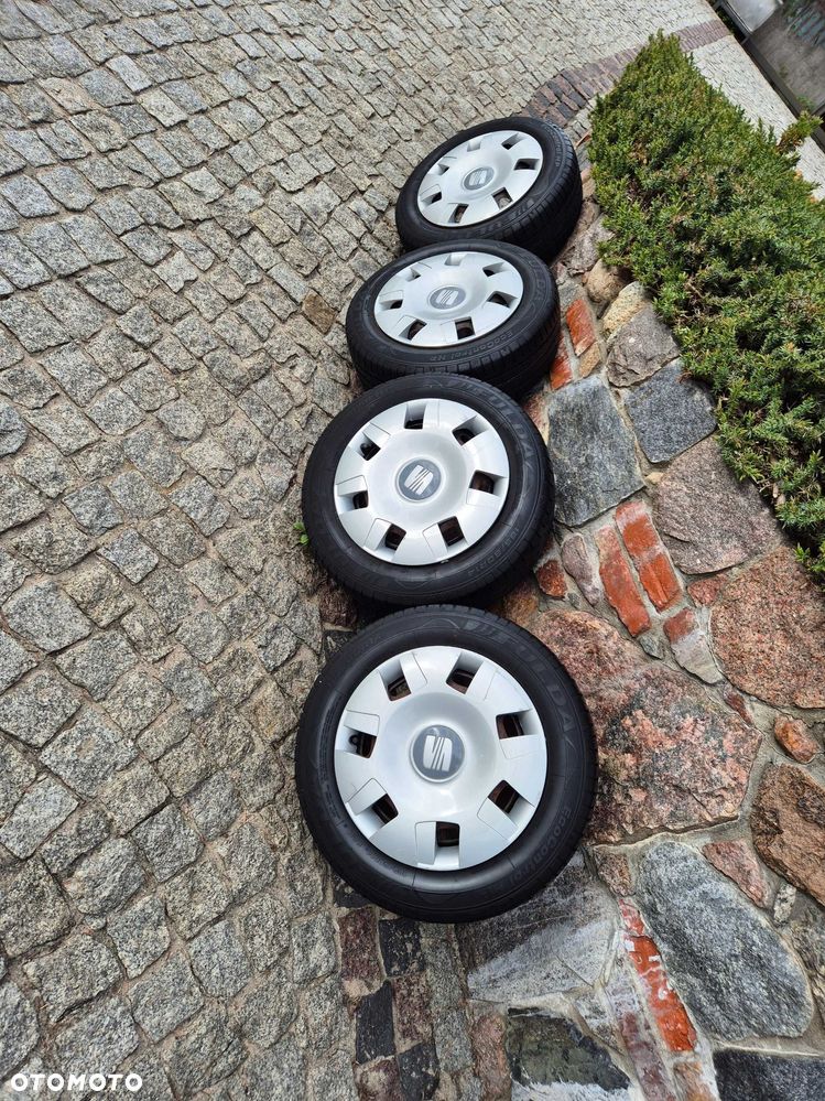 koła letnie z oponami kołpaki polo fabia ibiza cordoba 185/60r14 5x100