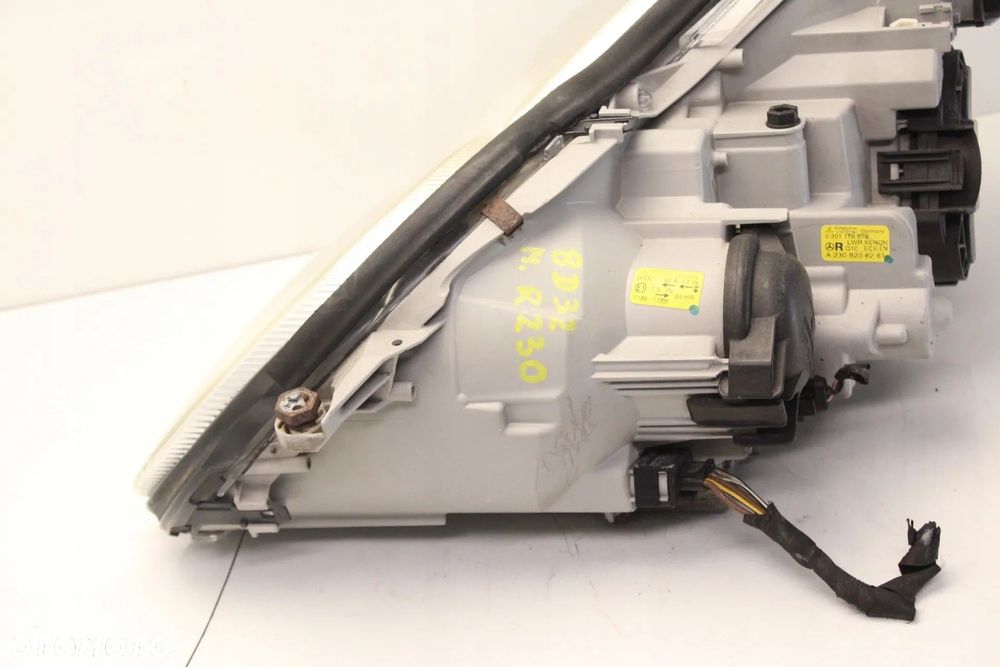 MERCEDES SL R230 01R- LAMPA PRAWA PRZEDNIA REFLEKTOR PRAWY PRZÓD XENON - 8